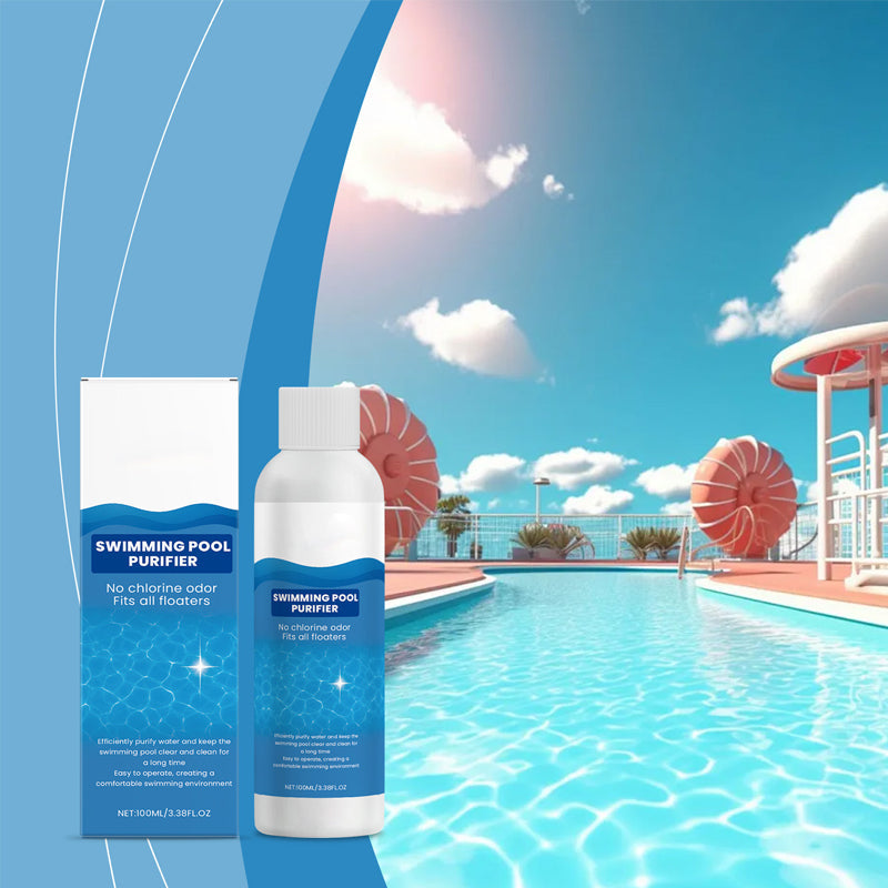 Traitement de l'eau piscine anti-algues – Eau claire sans produits chimiques