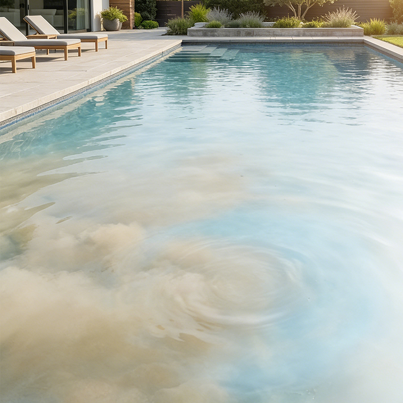Traitement de l'eau piscine anti-algues – Eau claire sans produits chimiques