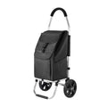 Chariot de courses pliable avec cadre en aluminium – léger et compact