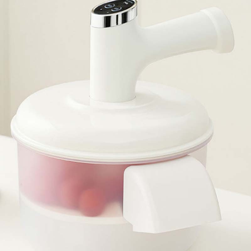 Éplucheur électrique de fruits avec fonction mixeur – Appareil de cuisine 2-en-1