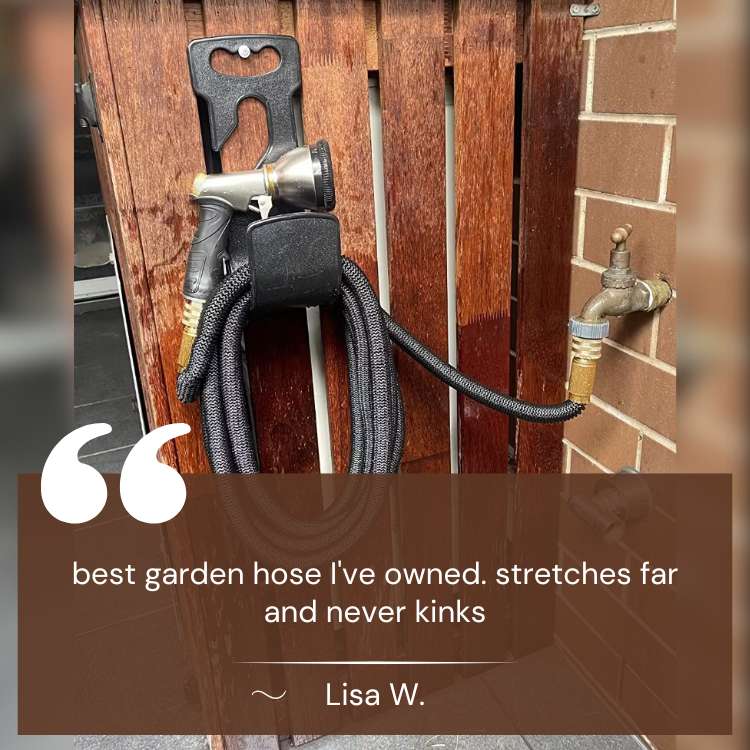 Tuyau de Jardin Extensible et Rétractable Sans Pli – Jusqu'à 30 m