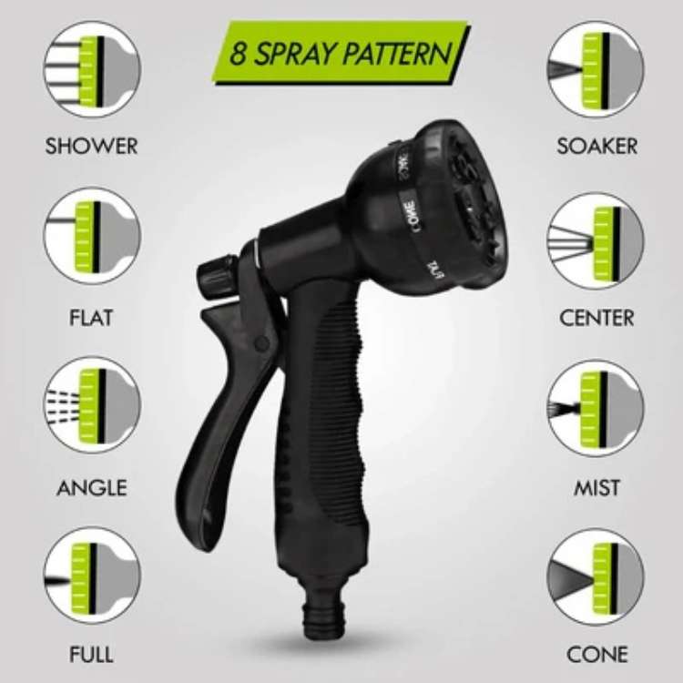 Tuyau de Jardin Extensible et Rétractable Sans Pli – Jusqu'à 30 m