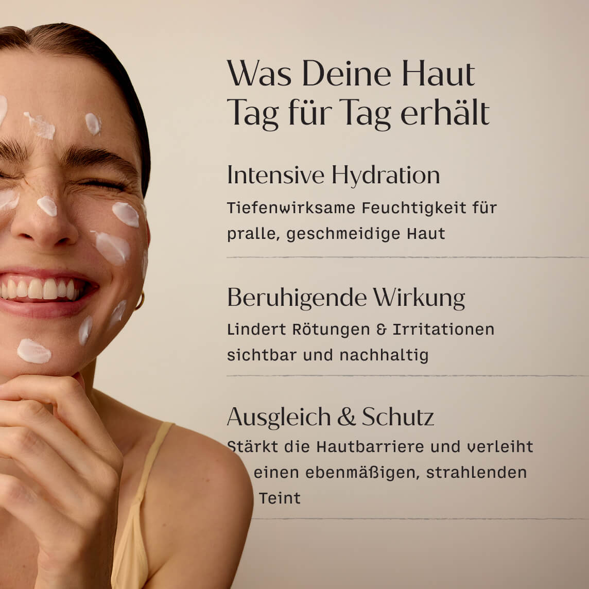 Crème visage apaisante au zinc pour peaux sensibles et irritées – 50 ml