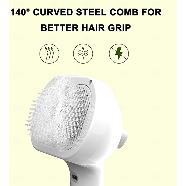 Brosse pour chien et chat avec spray brumisateur intégré