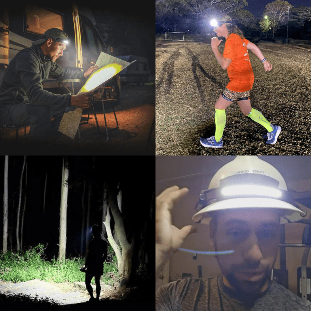 HeadLamp™ – Lampe frontale grand angle pour une vision panoramique complète [50 % de réduction]