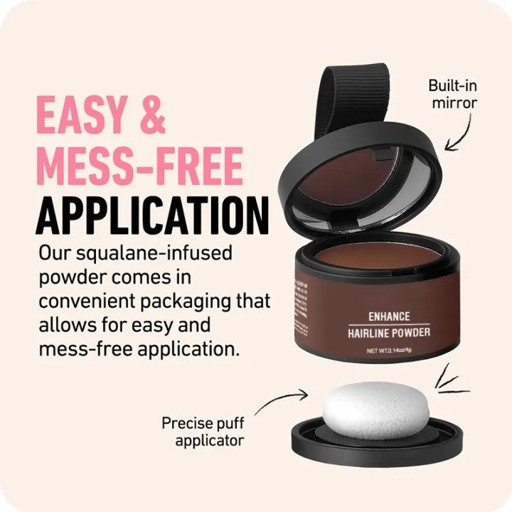 Poudre Capillaire Densifiante pour Ligne de Cheveux Définie et Naturelle