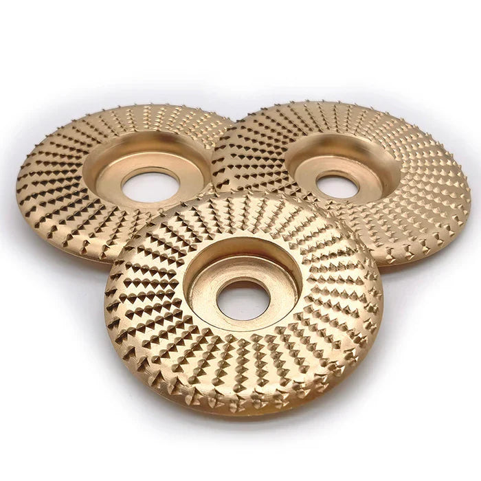 Disques de Sculpture sur Bois pour Meuleuse d'Angle – Lot de 3