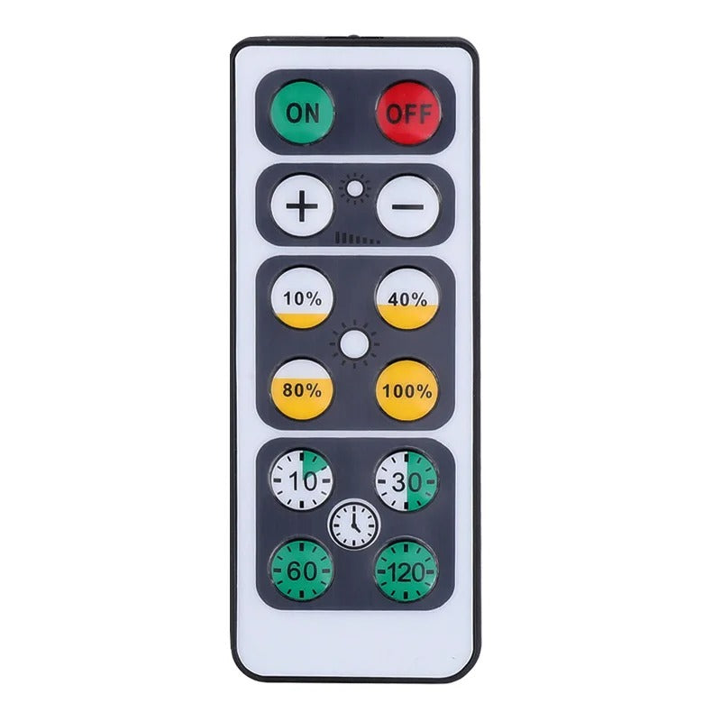 Projecteur LED sans fil avec fonction de gradation et télécommande