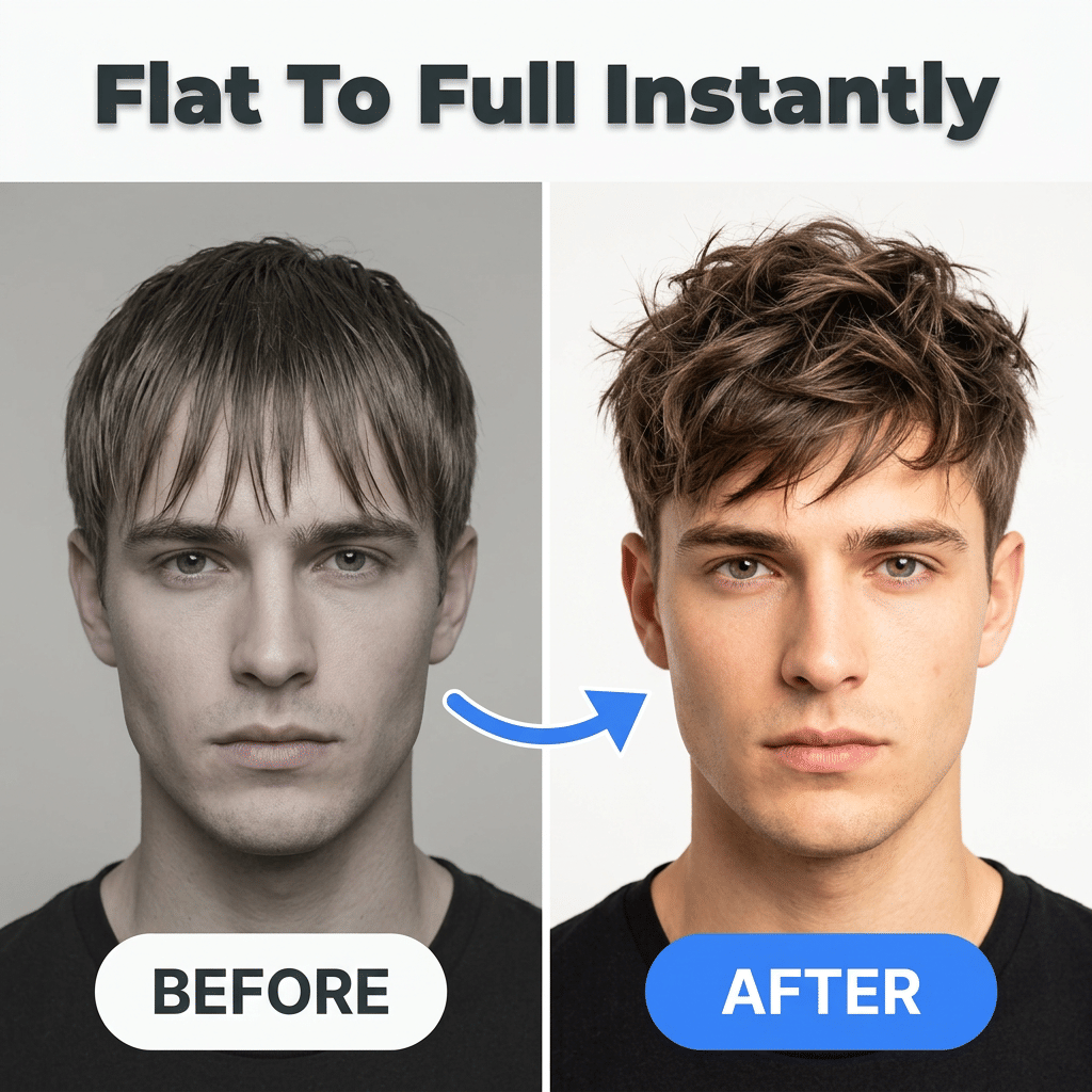 Peigne Volumisant Ergonomique Résistant à la Chaleur pour Brushing
