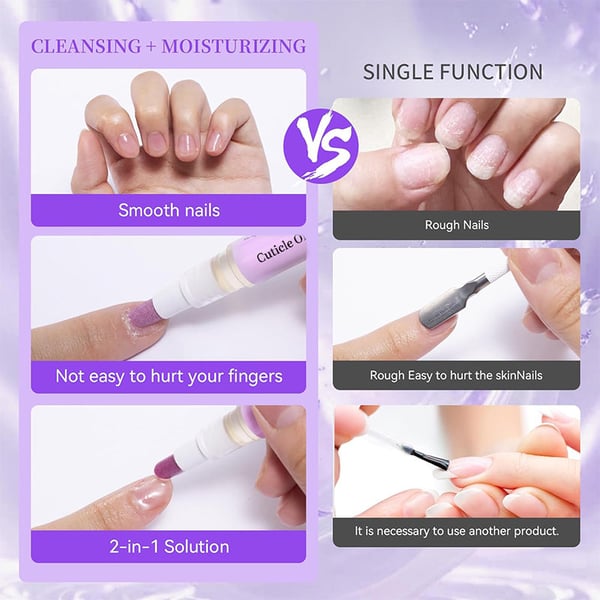 Stylo Soin Cuticules Hydratant pour Ongles Sains et Résistants