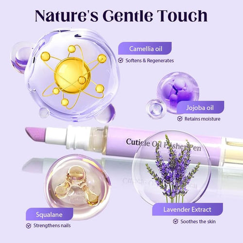 Stylo Soin Cuticules Hydratant pour Ongles Sains et Résistants