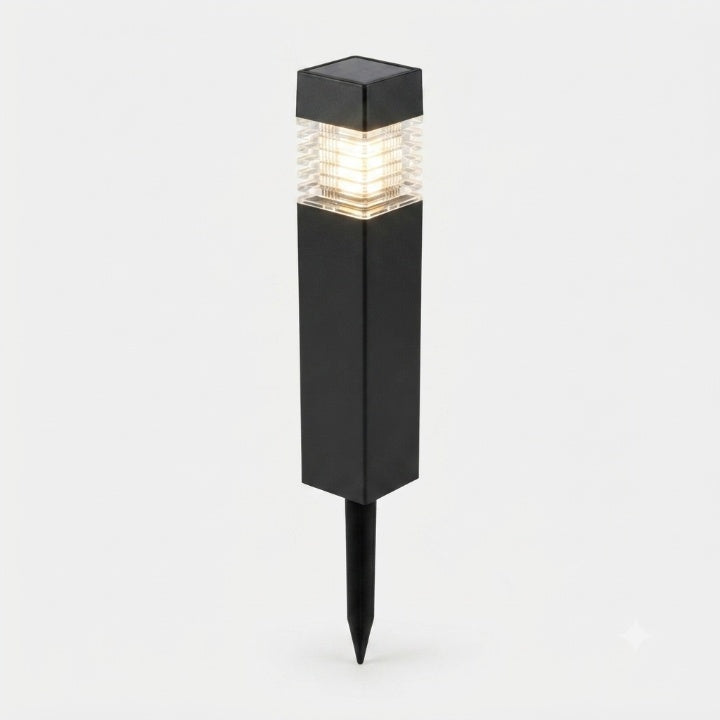 Lampe solaire LED de jardin – sans fil, automatique, résistante aux intempéries