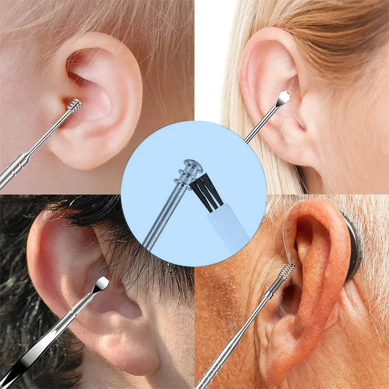Kit de Nettoyage des Oreilles – Embouts de Précision Réutilisables