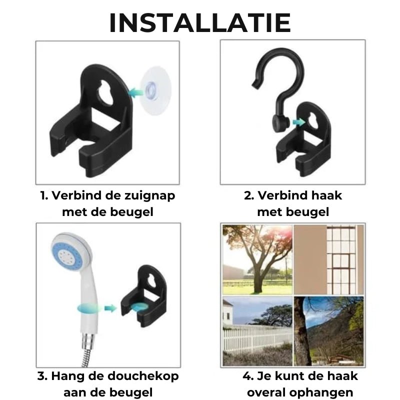 Douche Portable Rechargeable USB pour Camping et Plein Air