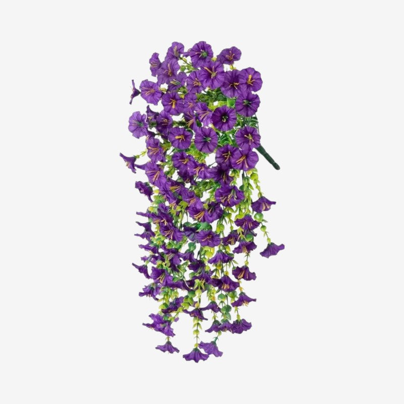 Bouquet de Fleurs Artificielles Suspendu pour Balcon, Terrasse et Jardin