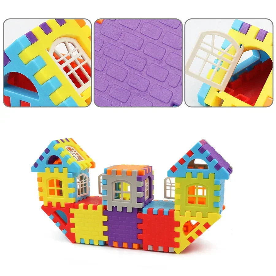 Jouet de Construction Montessori – Blocs Créatifs pour Enfants dès 3 Ans